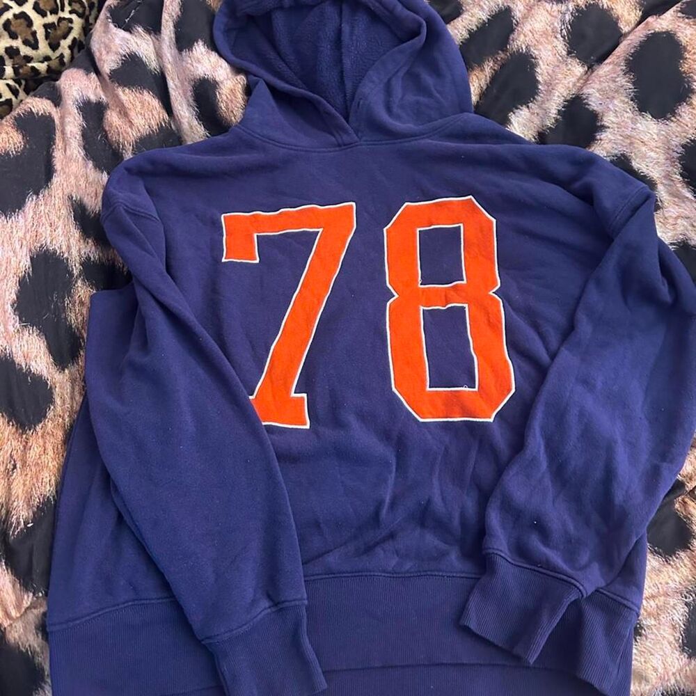 Wild-fable Women's Navy and Blue Hoodie